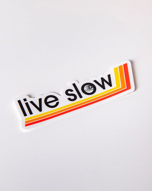 ROAV "Live Slow" Sticker